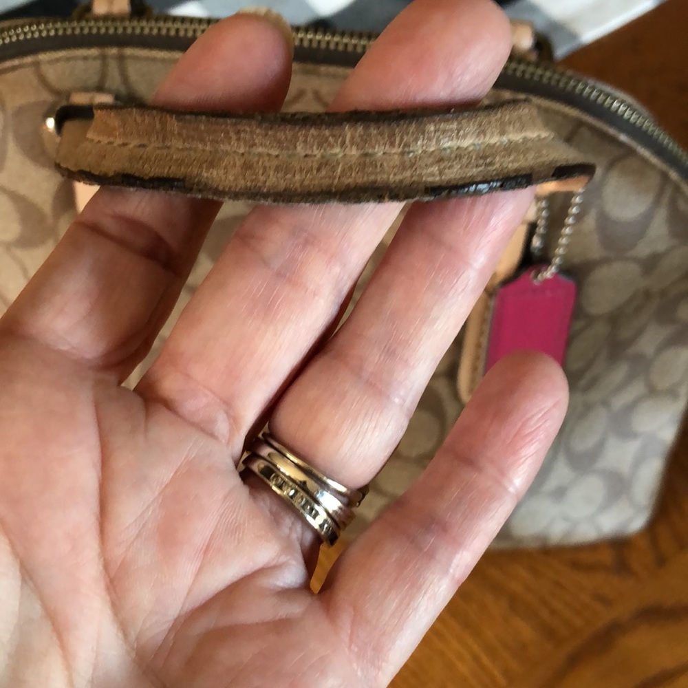 Coach signature satchel - Picture 5 of 7